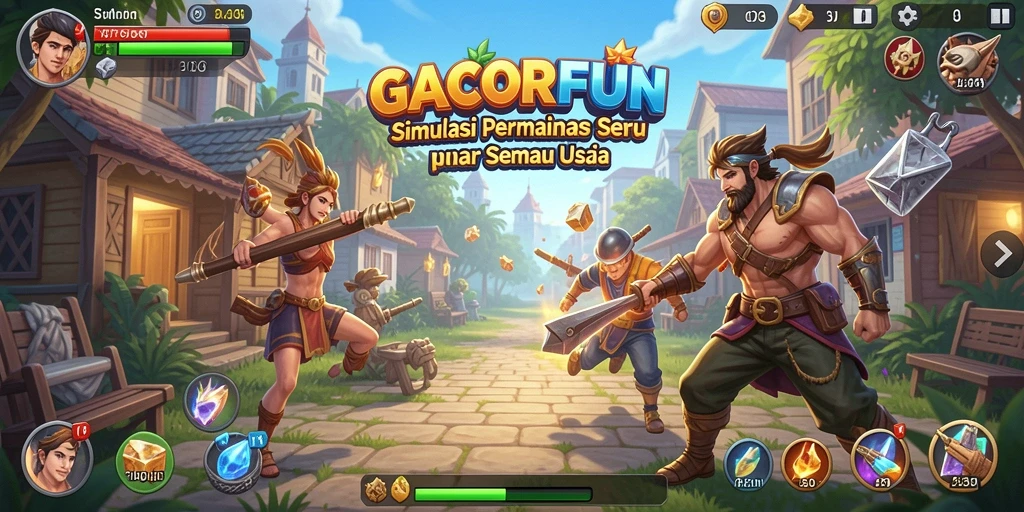 GAMBAR GACORFUN menampilkan gameplay Simulation yang seru dan interaktif.