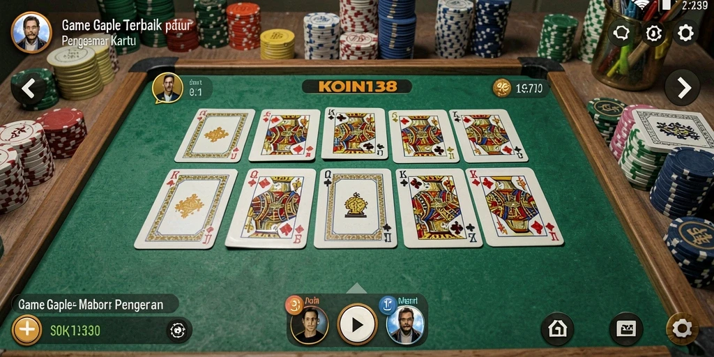 Tampilan gameplay KOIN138 yang seru dan menarik untuk dimainkan.