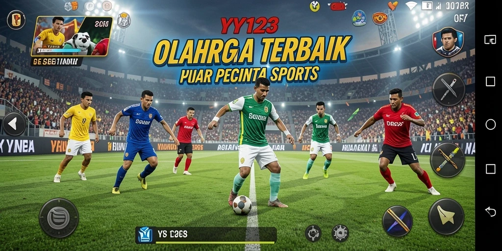 Tampilan gameplay seru dalam <strong>YY123</strong> yang menampilkan momen olahraga terbaik.