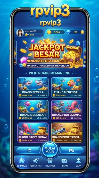 Tampilan antarmuka rpvip3 yang sederhana dan menarik.